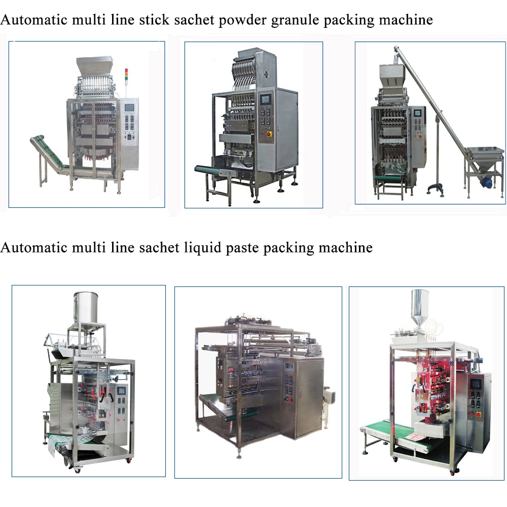 Auto Vertical Food Powder Stick Pouch Filling Packaging Packing Machine